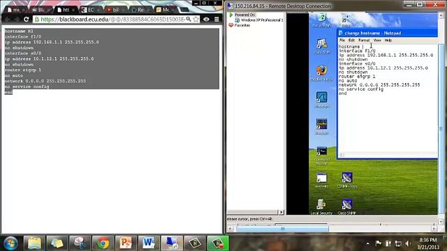 Config file and hostname change смотреть онлайн