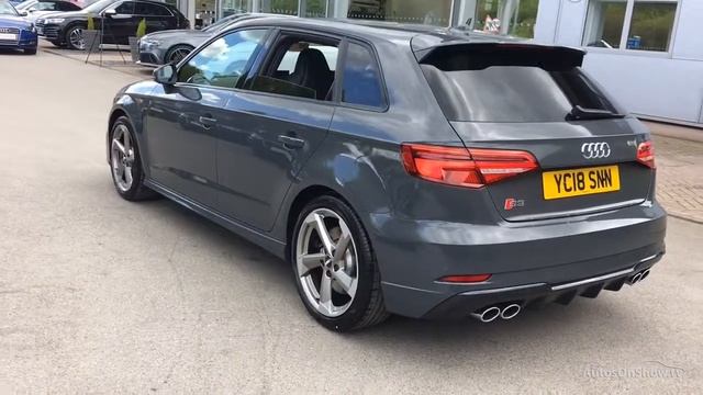 YC18SNN AUDI A3 S3 SPORTBACK TFSI QUATTRO BLACK EDITION смотреть онлайн