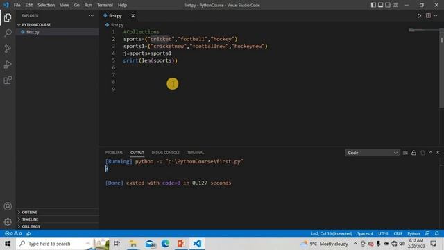 Tuple in Python | Tuple Operations | Tuple Functions in Python | How to create a Tuple in Python? смотреть онлайн