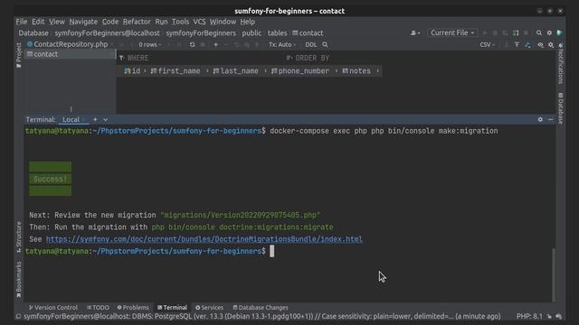 Symfony 6 - Databases and the Doctrine ORM (CRUD operations) смотреть онлайн