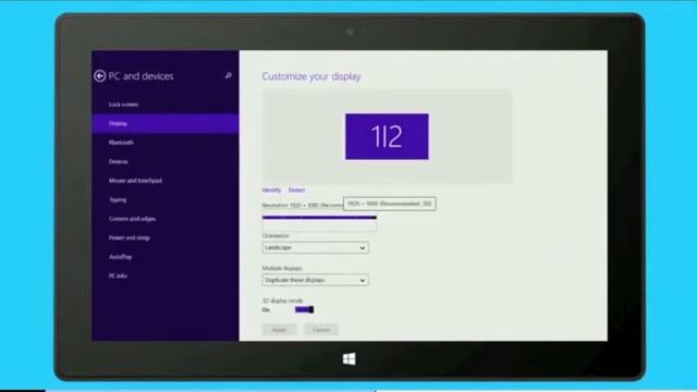 Microsoft Windows 8 Control Panel смотреть онлайн