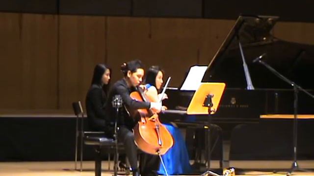 Debussy cello sonata Sungyong Lim and Jihye Son смотреть онлайн
