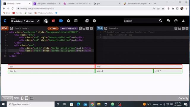 Bootstrap Grid System смотреть онлайн