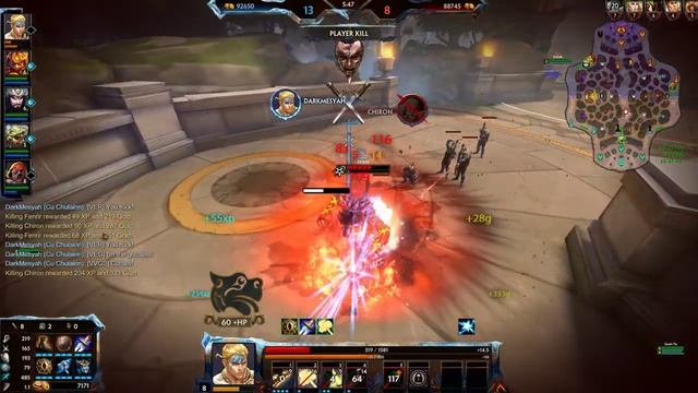 SMITE PATCH 5.1 SEASON FIVE NEW RAGNAROK SKIN FIENDISH RAGE CU CHULAINN VERRY NICE смотреть онлайн