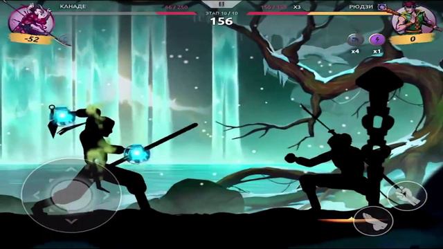 ОБНОВЛЕНИЕ SHADOW FIGHT SHADES - ТРОПИНКИ НА СНЕГУ! смотреть онлайн