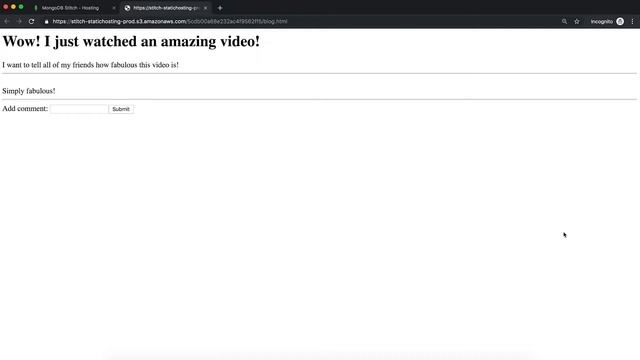 Intro to MongoDB Stitch: Using Hosting смотреть онлайн