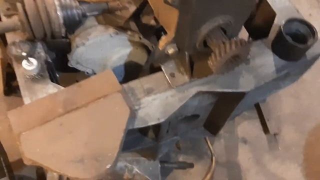 Мой мини трактор.Часть 8. Подготовка передней рамы.   Part 8. Preparation Of The Front Frame.