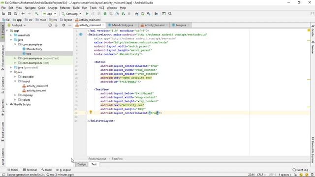 Open Activity on Button Click using " setOnClickListener " | Arabic смотреть онлайн