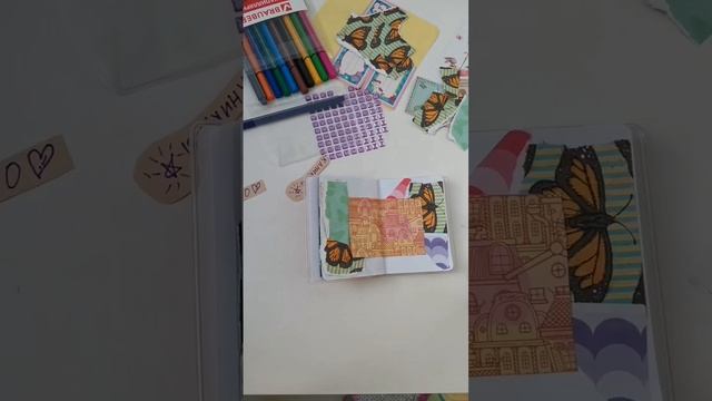 Коллаж для артблокнота смотреть онлайн