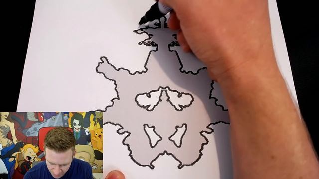 ART from INK BLOTS: The RORSCHACH TEST! (Am I Insane?) смотреть онлайн