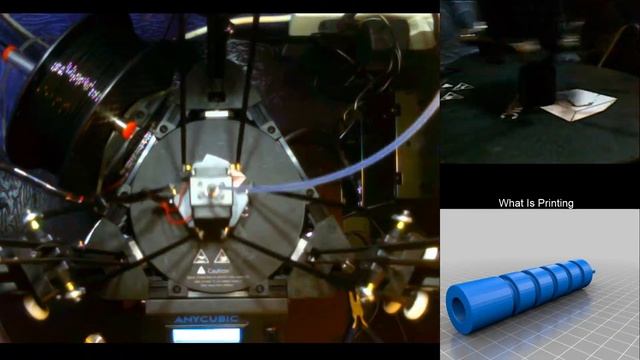 3D Printing on Anycubic Kossel смотреть онлайн