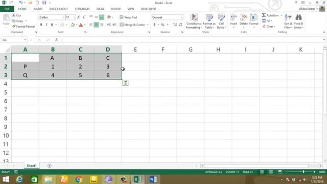 8. Clipboard ribbon in excel | copy, cut, paste, format painter | essential for begginers смотреть онлайн