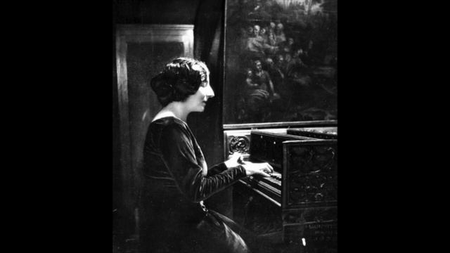 Chambonnières:   Chaconne en fa majeur no. 116  -   Wanda Landowska cembalo