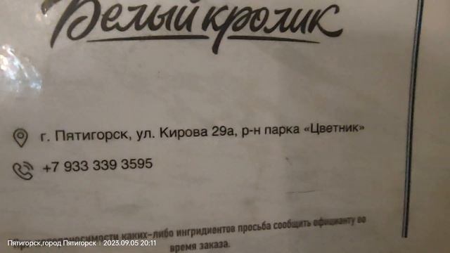 КАФЕ БЕЛЫЙ КРОЛИК! ЖИВАЯ МУЗЫКА!ФИРМЕННОЕ БЛЮДО! смотреть онлайн