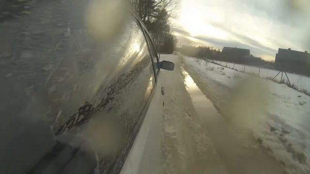 Ford Sierra XR4x4 V6 cosworth enjoying winter смотреть онлайн