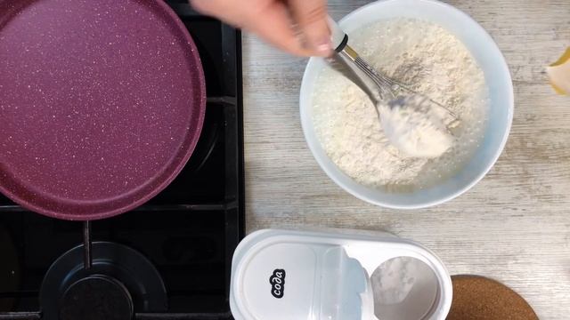 Оладьи на пшеничной и кукурузой муке? вкусный завтрак смотреть онлайн