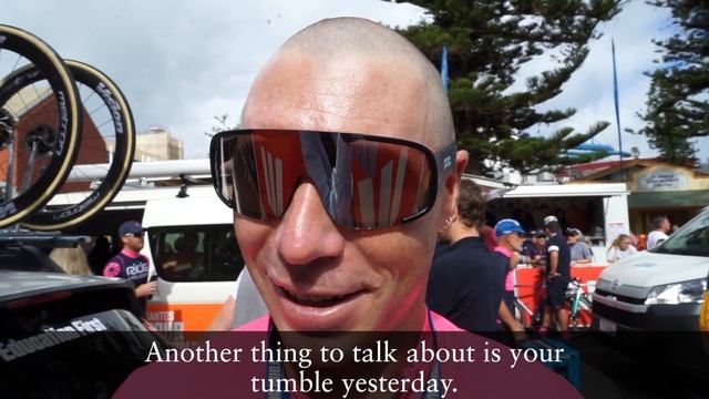 Mitch Docker (EF Pro Cycling) Q&A at the Tour Down Under смотреть онлайн