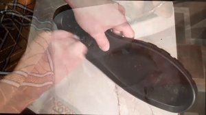 Замена подошвы ботинки Ecco Yak