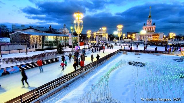 Крупнейший в Европе ледовый каток на ВДНХ. Ч. 1 смотреть онлайн