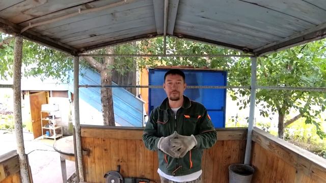 РЕСТАВРАЦИЯ ДАЧНОЙ БЕСЕДКИ СВОИМИ РУКАМИ. смотреть онлайн
