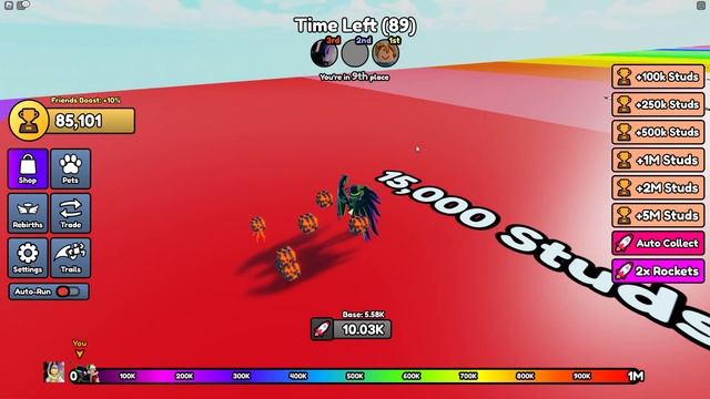 Today i played fly race in roblox! смотреть онлайн