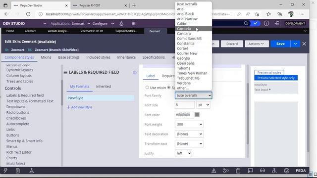 12. User Interface in PEGA || Skin Rule in PEGA || #MIXINS in #PEGA || TYPOGRAPHY in PEGA || #LiveU смотреть онлайн