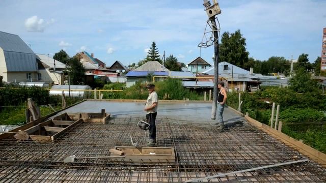 Монолитное перекрытие цокольного этажа смотреть онлайн