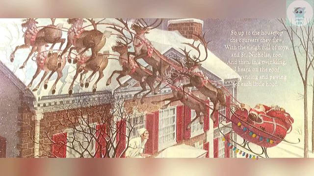 The Night Before Christmas - Read Aloud | Minty Kidz #Christmasstories#booksreadaloudforkids