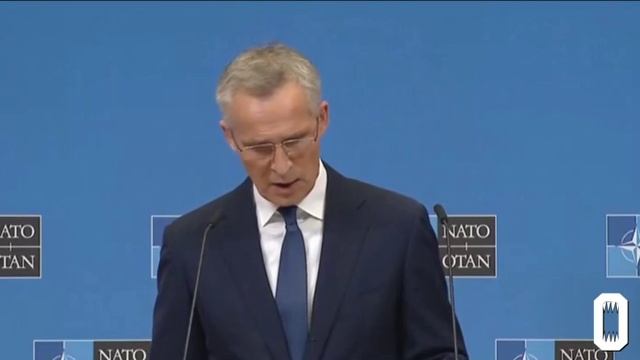 Генсек НАТО Йенс Столтенберг выступил на брифинге в связи с вчерашними ударами по Украине.