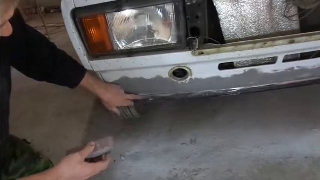 Как лучше и дешевле подготовить к покраске автомобиль начинающему маляру №6 смотреть онлайн