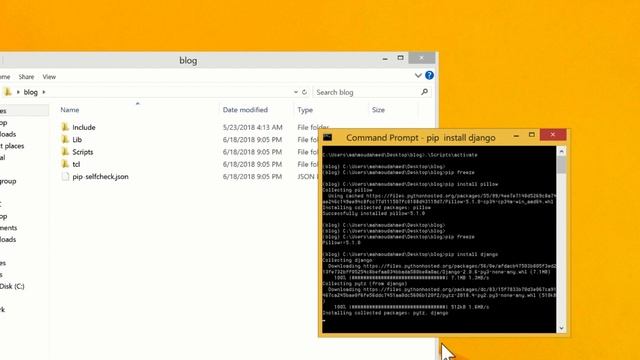 التعامل مع ال virtualenv في بايثون ودجانجو смотреть онлайн