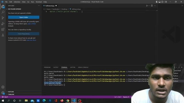 Python Tutorial Class no. 2 Indentation in python | First Code in Python | Python For Bug bounty смотреть онлайн