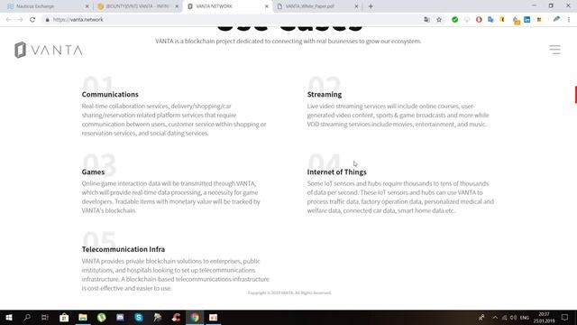 VANTA - Децентрализованная сеть для безопасной связи! смотреть онлайн
