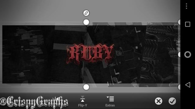 Ps Touch SpeedArt »[15] Ruby » 3D Abstract Header » (FREE GFX) [ Tutorial? ] смотреть онлайн