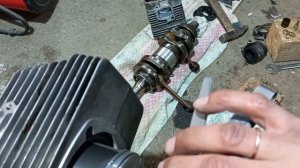 РЕМОНТ РМЗ -500 на СНЕГОХОД ТАЙГА. Замер теплового зазора. Сколько проходит прихваченый цилиндр ?