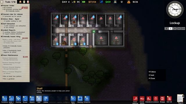 Breaking The Criminally Insane - Prison Architect: Island Bound смотреть онлайн