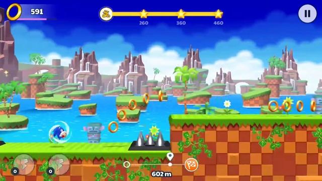 SONIC RUNNERS ADVENTURE Gameplay Walkthrough Part 1 - Green Hill - Levels 1-5 (iOS, Android) смотреть онлайн