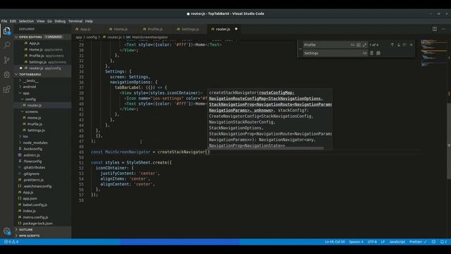 MaterialTopTabNavigator | React Native | AppDevBlog смотреть онлайн