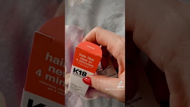 K18 hair care leave in mask #k18 #haircareroutine смотреть онлайн