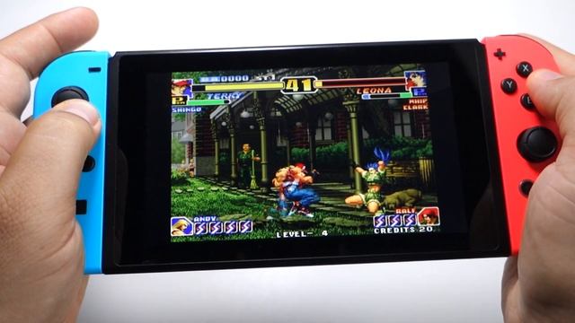 ACA NEOGEO THE KING OF FIGHTERS '99 Nintendo Switch gameplay смотреть онлайн
