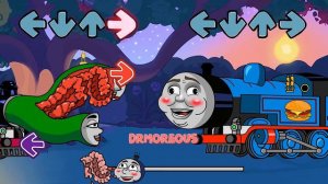 FNF Henry Engine but he is CURSED VS ALL CURSED Thomas - Friday Night Funkin'