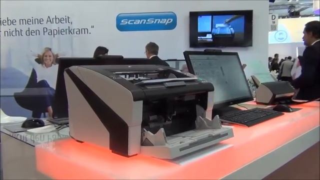 Scanner Fujitsu @ CeBIT смотреть онлайн