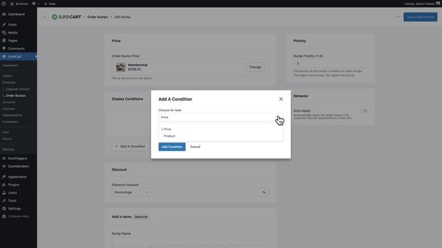 Order Bumps For WordPress Ecommerce Stores With SureCart смотреть онлайн