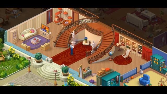 Homescapes. Глава 1. День 5. Как закончить ремонт, если тебя отвлекают? смотреть онлайн