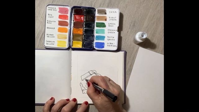 How to make a sketch of bullfinches if you have never drawn before смотреть онлайн