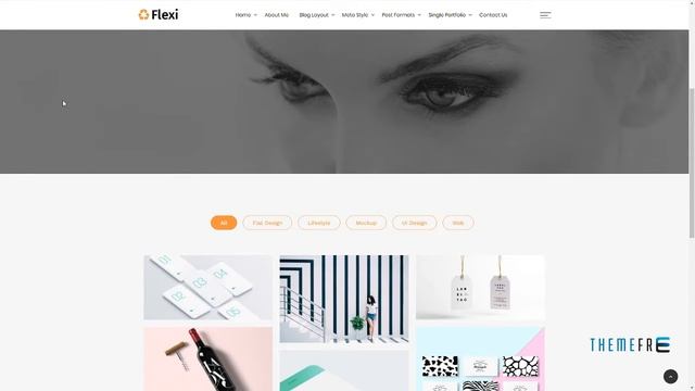 Flexi - Simple WordPress Portfolio Theme Jaxon Sebastian смотреть онлайн