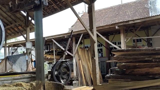 Sawing And Cutting Dramatic Old Pine Logs || #Sawmill