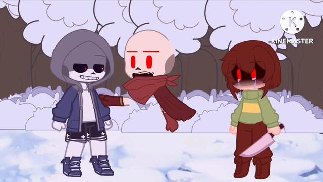 Getting EXP? / SANS, WHERE IS CRACK!? | Undertale AU | Gacha Club смотреть онлайн