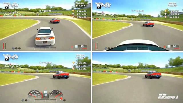 Gran Turismo 4 - License Test A10 2'44.943 (AT) смотреть онлайн