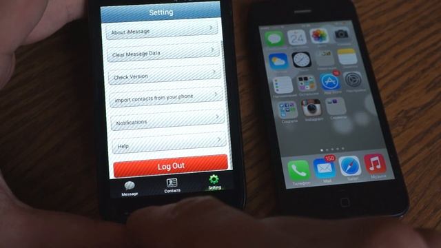 IMessage Chat. Android-клиент для IMessage